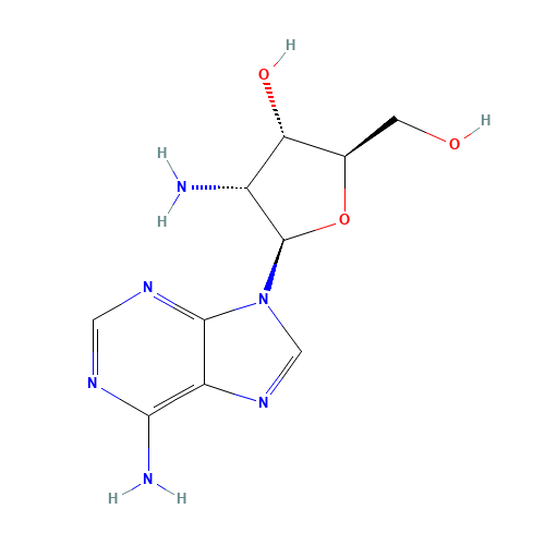 (2R,3S,4R,5R)-4-amino-5-(6-aminopurin-9-yl)-2-(hydroxymethyl)oxolan-3-ol (CAS: 10414-81-0) - Related Chemical Product