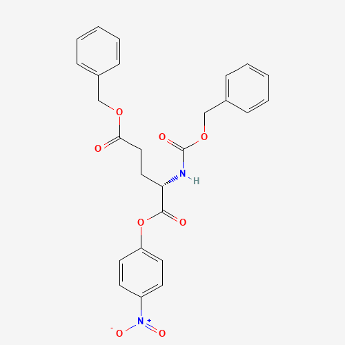 5-O-benzyl 1-O-(4-nitrophenyl) (2S)-2-(phenylmethoxycarbonylamino)pentanedioate (CAS: 49689-66-9) - Related Chemical Product