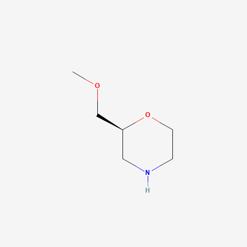(2S)-2-(methoxymethyl)morpholine (CAS: 157791-20-3) - Chemical Structure and Molecular Formula 