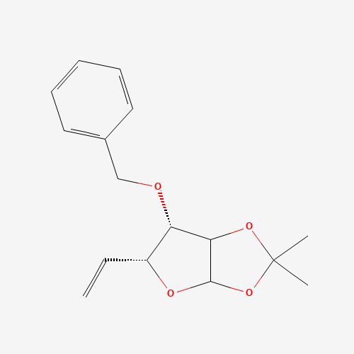 (5R,6R,6aS)-5-ethyl-2,2-dimethyl-6-phenylmethoxy-5,6a-dihydro-3aH-furo[2,3-d][1,3]dioxol-6-ol (CAS: 19877-13-5) - Related Chemical Product