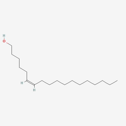 (Z)-octadec-6-en-1-ol (CAS: 2774-87-0) - Chemical Structure and Molecular Formula 