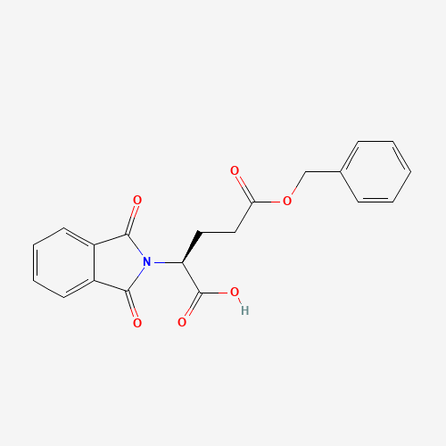 (2S)-2-(1,3-dioxoisoindol-2-yl)-5-oxo-5-phenylmethoxypentanoic acid (CAS: 88784-33-2) - Related Chemical Product