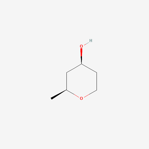 (2S,4S)-2-methyloxan-4-ol (CAS: 82110-13-2) - Chemical Structure and Molecular Formula 