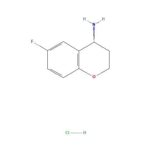 (4R)-6-fluoro-3,4-dihydro-2H-chromen-4-amine;hydrochloride (CAS: 911826-09-0) - Related Chemical Product