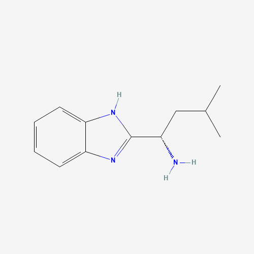 (1S)-1-(1H-benzimidazol-2-yl)-3-methylbutan-1-amine (CAS: 59592-31-3) - Related Chemical Product