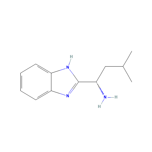 (1S)-1-(1H-benzimidazol-2-yl)-3-methylbutan-1-amine (CAS: 59592-31-3) - Related Chemical Product