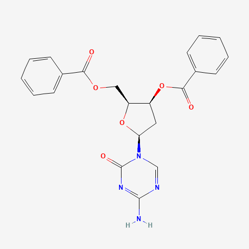 [(2S,3S,5S)-5-(4-amino-2-oxo-1,3,5-triazin-1-yl)-3-benzoyloxyoxolan-2-yl]methyl benzoate (CAS: 324018-62-4) - Related Chemical Product
