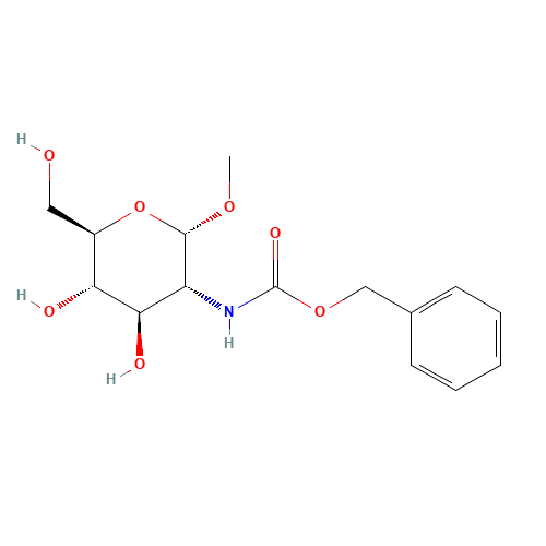 benzyl N-[(2S,3R,4R,5S,6R)-4,5-dihydroxy-6-(hydroxymethyl)-2-methoxyoxan-3-yl]carbamate (CAS: 4704-15-8) - Related Chemical Product