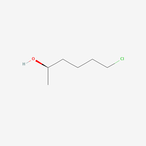 (2R)-6-chlorohexan-2-ol (CAS: 154885-33-3) - Chemical Structure and Molecular Formula 