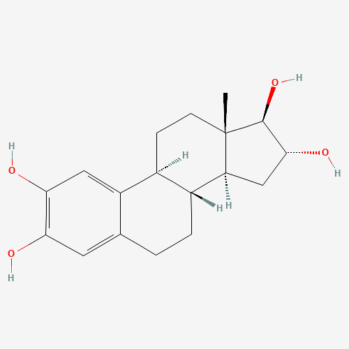 (8R,9S,13S,14S,16R,17R)-13-methyl-6,7,8,9,11,12,14,15,16,17-decahydrocyclopenta[a]phenanthrene-2,3,16,17-tetrol (CAS: 1232-80-0) - Related Chemical Product