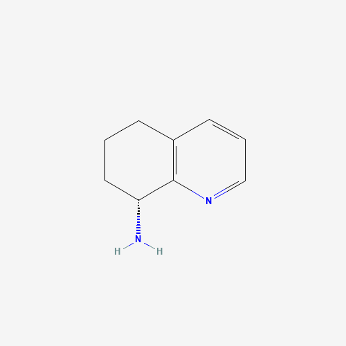 (8R)-5,6,7,8-tetrahydroquinolin-8-amine (CAS: 369655-84-5) - Chemical Structure and Molecular Formula 