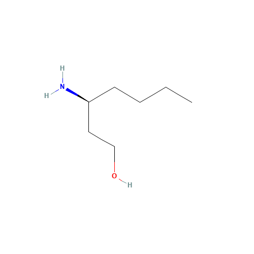 (3S)-3-aminoheptan-1-ol (CAS: 1158985-17-1) - Chemical Structure and Molecular Formula 