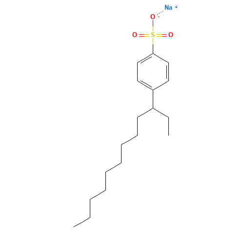 sodium;4-dodecan-3-ylbenzenesulfonate (CAS: 85117-50-6) - Related Chemical Product