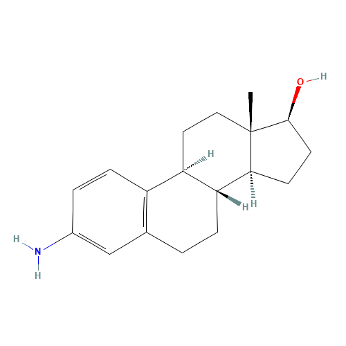 (8R,9S,13S,14S,17S)-3-amino-13-methyl-6,7,8,9,11,12,14,15,16,17-decahydrocyclopenta[a]phenanthren-17-ol (CAS: 10427-24-4) - Related Chemical Product