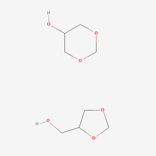 GLYCEROL FORMAL (CAS: 99569-11-6) - Chemical Structure and Molecular Formula 