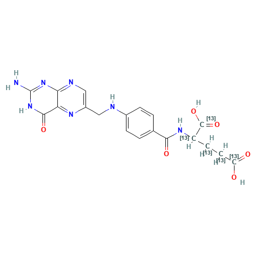 Folic Acid-13C5 (CAS: 1207282-75-4) - Related Chemical Product
