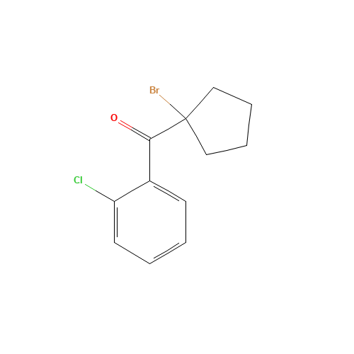 1-bromocyclopentyl-o-chlorophenyl ketone (CAS: 6740-86-9) - Related Chemical Product