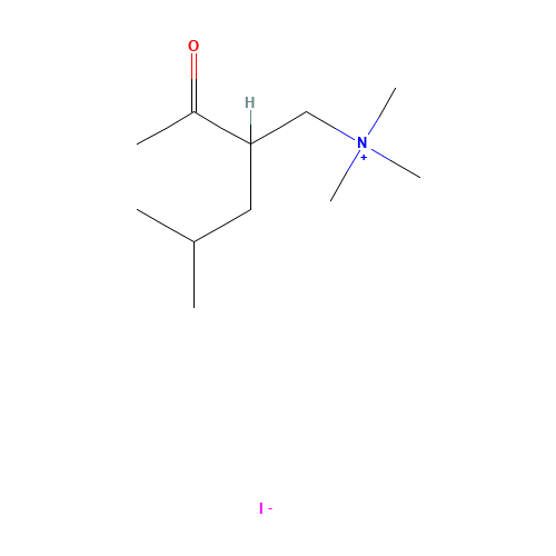 2-acetyl-4-methyl pentyl)trimethyl ammonium Iodide (CAS: 1069-62-1) - Related Chemical Product