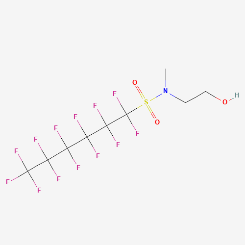 1,1,2,2,3,3,4,4,5,5,6,6,6-tridecafluoro-N-(2-hydroxyethyl)-N-methylhexane-1-sulfonamide (CAS: 68555-75-9) - Related Chemical Product