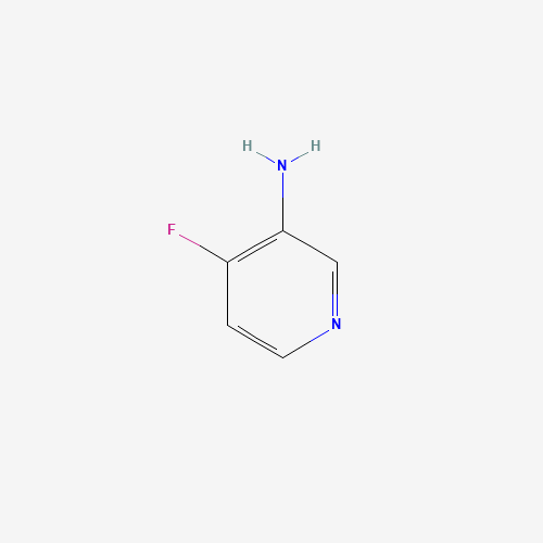 4-fluoropyridin-3-amine (CAS: 1060804-19-4) - Chemical Structure and Molecular Formula 