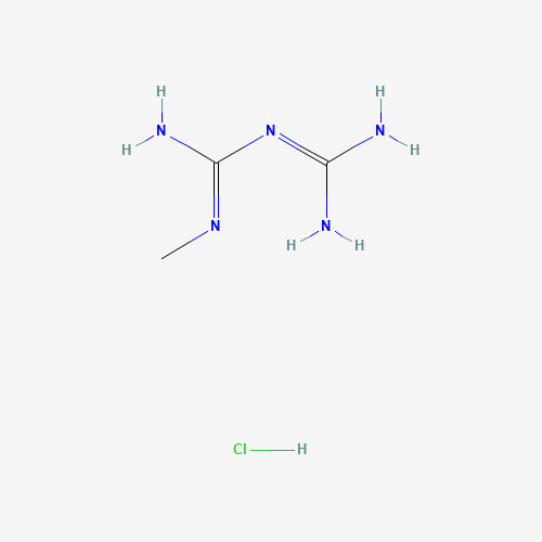 1-(diaminomethylidene)-2-methylguanidine;hydrochloride (CAS: 1674-62-0) - Related Chemical Product