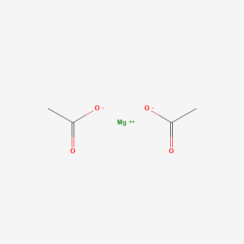 Magnesium acetate chemical structure Magnesium acetate (CAS: 142-72-3) - Chemical Structure and Molecular Formula