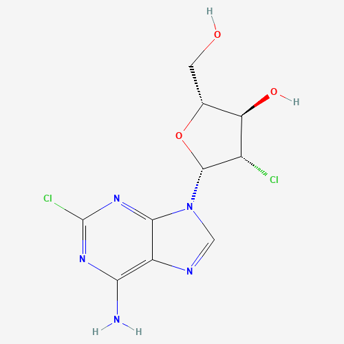 (2R,3R,4S,5R)-5-(6-amino-2-chloropurin-9-yl)-4-chloro-2-(hydroxymethyl)oxolan-3-ol (CAS: 111615-20-4) - Related Chemical Product
