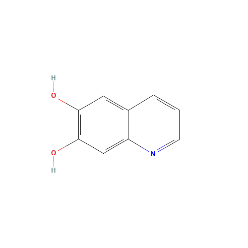 6-hydroxy-1H-quinolin-7-one (CAS: 128133-82-4) - Chemical Structure and Molecular Formula 