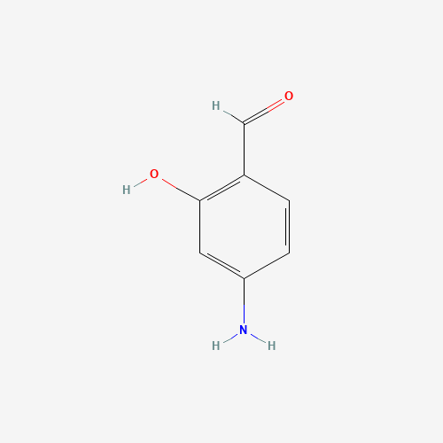 4-Amino-2-hydroxybenzaldehyde (CAS: 52924-20-6) - Chemical Structure and Molecular Formula 
