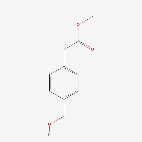 Methyl 2-(4-(hydroxyMethyl)phenyl)acetate (CAS: 155380-11-3) - Chemical Structure and Molecular Formula 