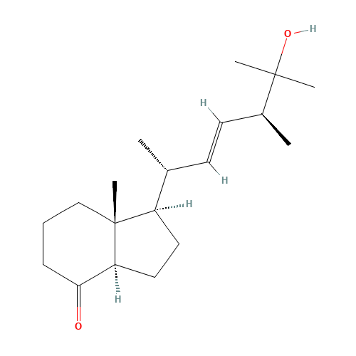 (1R,3aR,7aR)-1-[(E,2R,5S)-6-hydroxy-5,6-dimethylhept-3-en-2-yl]-7a-methyl-2,3,3a,5,6,7-hexahydro-1H-inden-4-one (CAS: 95716-68-0) - Related Chemical Product