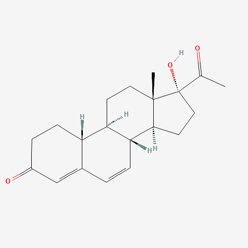 Gestadienol (CAS: 58769-17-8) - Chemical Structure and Molecular Formula 