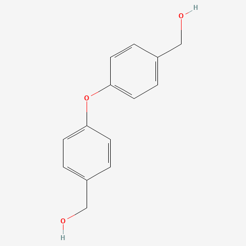 [4-[4-(Hydroxymethyl)phenoxy]phenyl]methanol (CAS: 2350-43-8) - Chemical Structure and Molecular Formula 
