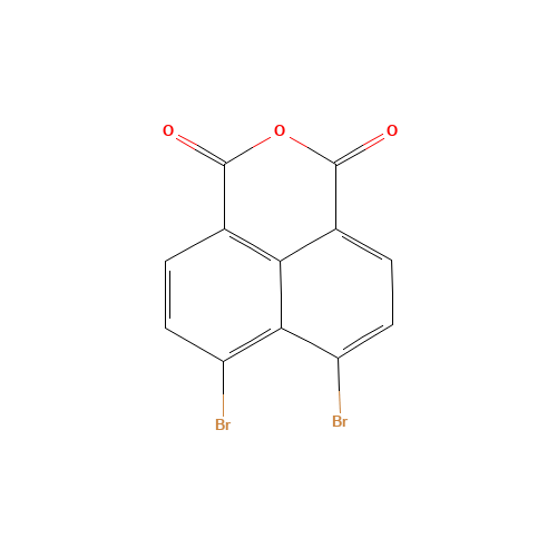 4,5-dibromonaphthalene-1,8-dicarboxylic acid (CAS: 13577-26-9) - Chemical Structure and Molecular Formula 