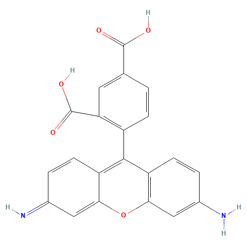 4-(3-Amino-6-imino-xanthen-9-yl)isophthalic acid (CAS: 116763-35-0) - Related Chemical Product