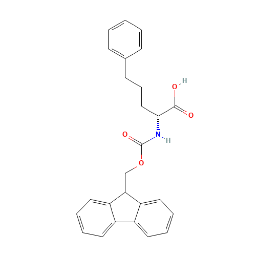 (2R)-2-(9H-fluoren-9-ylmethoxycarbonylamino)-5-phenylpentanoic acid (CAS: 1217731-48-0) - Related Chemical Product