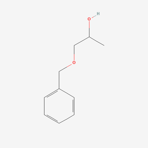 1-phenylmethoxypropan-2-ol chemical structure 1-phenylmethoxypropan-2-ol (CAS: 13807-91-5) - Chemical Structure and Molecular Formula