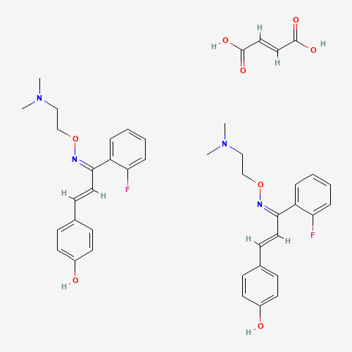 (lZ,2E)-l-(2-fluorophenyl)-3-(4-hydroxyphenyl)prop-2-en- 1-one 0-[2-(dimethylamino)ethyl]oxime (CAS: 130580-02-8) - Related Chemical Product