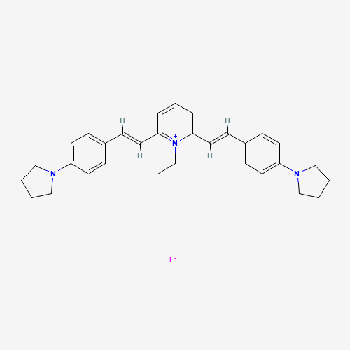 stilbazium iodide (CAS: 3784-99-4) - Chemical Structure and Molecular Formula 