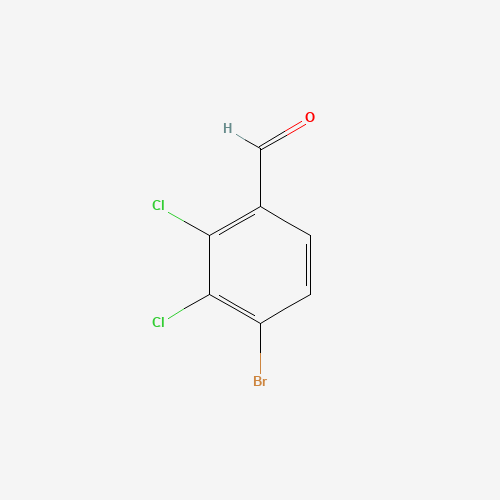 4-bromo-2,3-dichlorobenzaldehyde chemical structure 4-bromo-2,3-dichlorobenzaldehyde (CAS: 1349715-65-6) - Chemical Structure and Molecular Formula