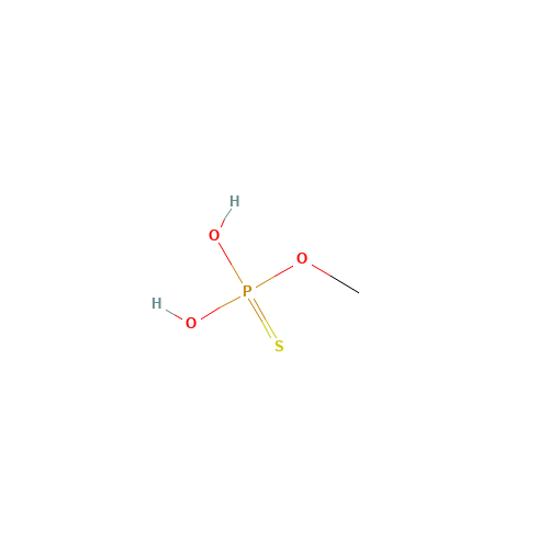 dihydroxy-methoxy-sulfanylidene-$l^{5}-phosphane (CAS: 1111-99-5) - Chemical Structure and Molecular Formula 