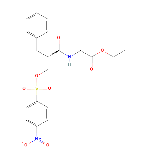 (S)-ethyl 2-(2-benzyl-3-(4-nitrophenylsulfonyloxy)propanaMido)acetate (CAS: 1404514-08-4) - Related Chemical Product