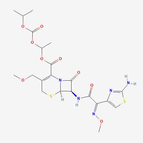CefpodoxiMe Proxetil IMpurity D (CAS: 947692-13-9) - Chemical Structure and Molecular Formula 