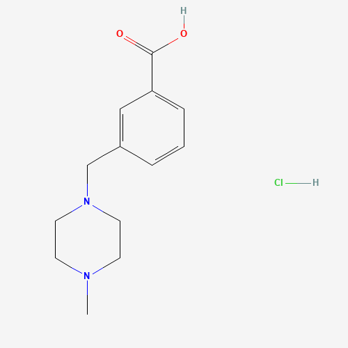 3-(4-METHYL-PIPERAZIN-1-YLMETHYL)-BENZOIC ACID HYDROCHLORIDE (CAS: 934020-51-6) - Related Chemical Product