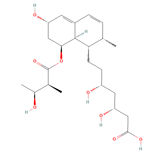 3''-(R)-Hydroxypravastatin (CAS: 136657-41-5) - Related Chemical Product