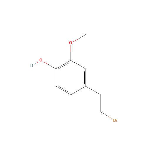4-(2-bromoethyl)-2-methoxyphenol (CAS: 164788-88-9) - Related Chemical Product