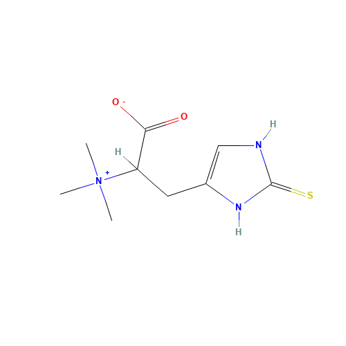 (2S)-3-(2-sulfanylidene-1,3-dihydroimidazol-4-yl)-2-(trimethylazaniumyl)propanoate (CAS: 58511-63-0) - Related Chemical Product
