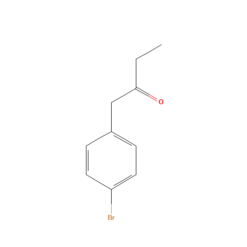 1-(4-bromophenyl)butan-2-one (CAS: 200064-98-8) - Chemical Structure and Molecular Formula 