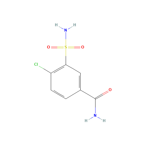 3-(Aminosulfonyl)-4-chlorobenzamide (CAS: 2455-92-7) - Related Chemical Product
