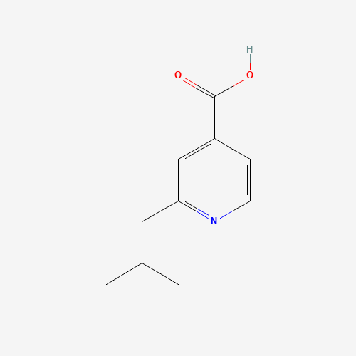 2-Isobutylisonicotinic acid (CAS: 91940-85-1) - Chemical Structure and Molecular Formula 